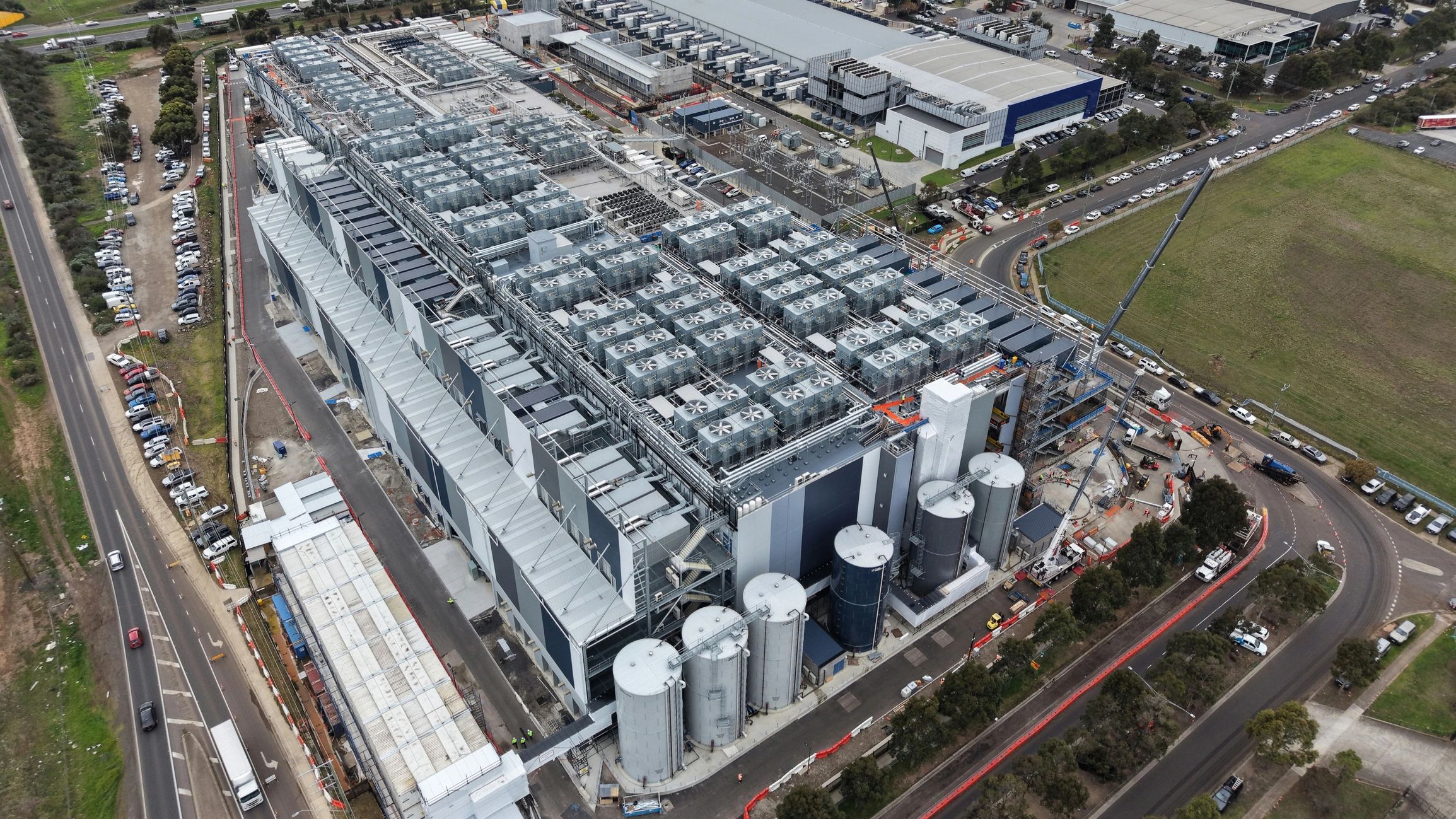 Secure data center facility for private AI infrastructure
